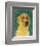 Yellow Labradoodle-John Golden-Framed Giclee Print