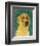 Yellow Labradoodle-John Golden-Framed Giclee Print