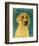 Yellow Labradoodle-John Golden-Framed Giclee Print