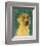 Yellow Labradoodle-John W^ Golden-Framed Art Print