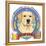 Yellow Labrador Beer Label-Tomoyo Pitcher-Framed Premier Image Canvas