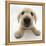 Yellow Labrador Retriever Puppy, 8 Weeks Old, Lying with Head Up-Mark Taylor-Framed Premier Image Canvas