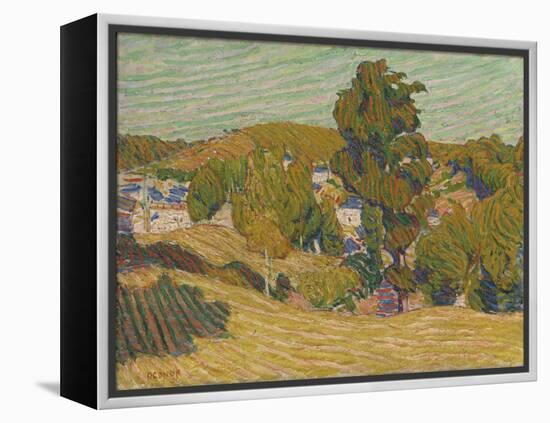 Yellow Landscape-Roderic O'Conor-Framed Premier Image Canvas