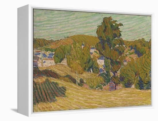 Yellow Landscape-Roderic O'Conor-Framed Premier Image Canvas