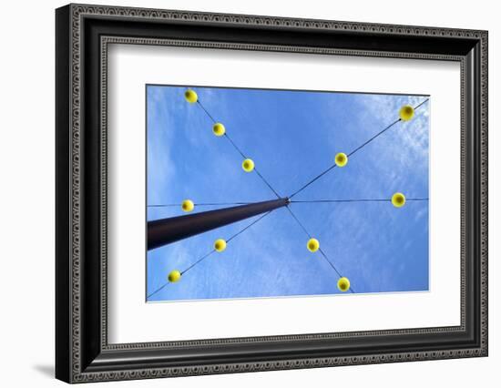 Yellow Lanterns-Adrian Campfield-Framed Photographic Print