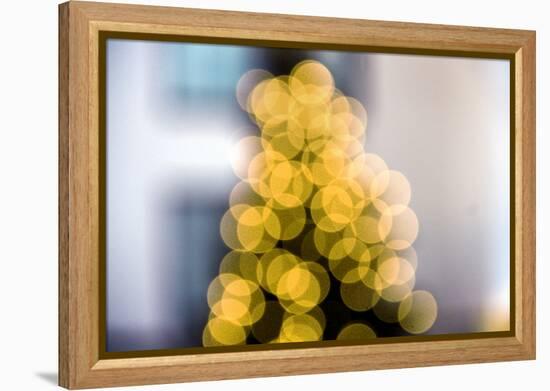 Yellow Lights-null-Framed Stretched Canvas