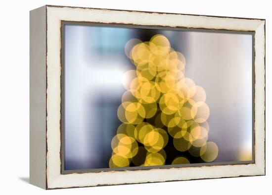 Yellow Lights-null-Framed Stretched Canvas