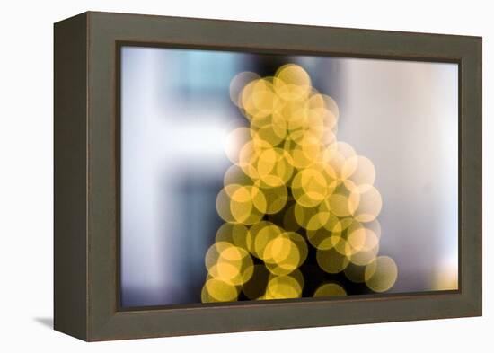 Yellow Lights-null-Framed Stretched Canvas