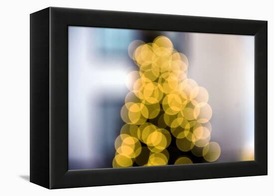 Yellow Lights-null-Framed Stretched Canvas