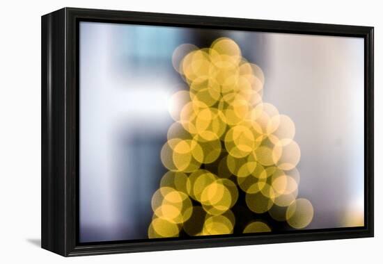 Yellow Lights-null-Framed Stretched Canvas
