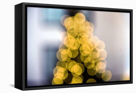 Yellow Lights-null-Framed Stretched Canvas