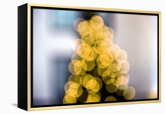 Yellow Lights-null-Framed Stretched Canvas