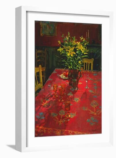 Yellow Lilies-Susan Ryder-Framed Giclee Print
