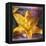 Yellow Lily and Text-Colin Anderson-Framed Premier Image Canvas