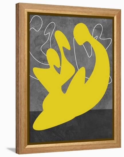 Yellow Lovers-Felix Podgurski-Framed Stretched Canvas