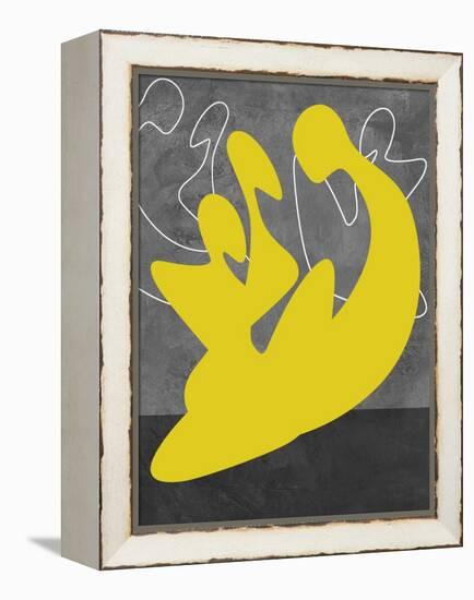 Yellow Lovers-Felix Podgurski-Framed Stretched Canvas