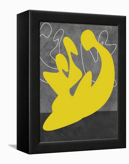 Yellow Lovers-Felix Podgurski-Framed Stretched Canvas