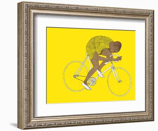 Yellow Major Taylor, 2014-Eliza Southwood-Framed Giclee Print