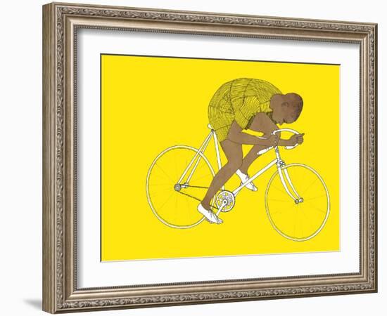 Yellow Major Taylor, 2014-Eliza Southwood-Framed Giclee Print