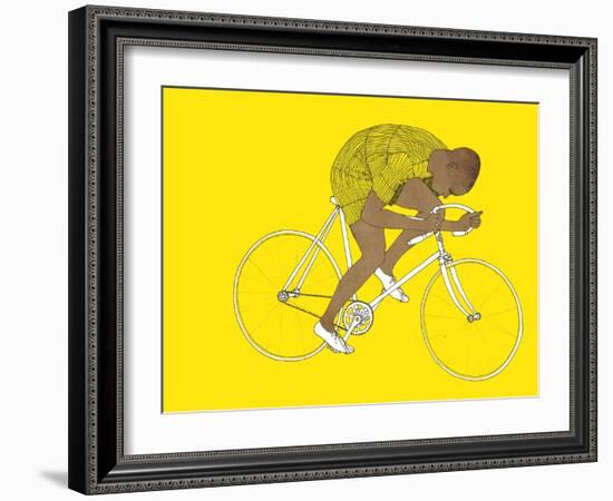 Yellow Major Taylor, 2014-Eliza Southwood-Framed Giclee Print