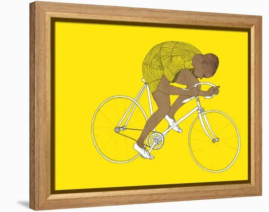 Yellow Major Taylor, 2014-Eliza Southwood-Framed Premier Image Canvas