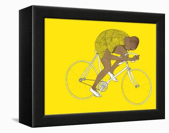 Yellow Major Taylor, 2014-Eliza Southwood-Framed Premier Image Canvas