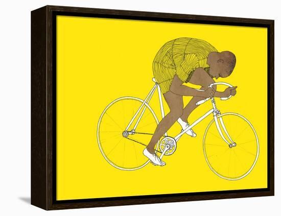 Yellow Major Taylor, 2014-Eliza Southwood-Framed Premier Image Canvas