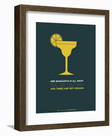 Yellow Margarita-NaxArt-Framed Art Print