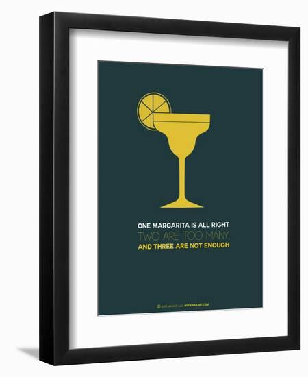 Yellow Margarita-NaxArt-Framed Art Print