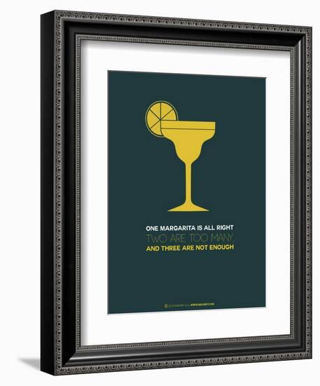 Yellow Margarita-NaxArt-Framed Art Print