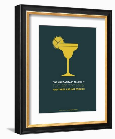 Yellow Margarita-NaxArt-Framed Art Print