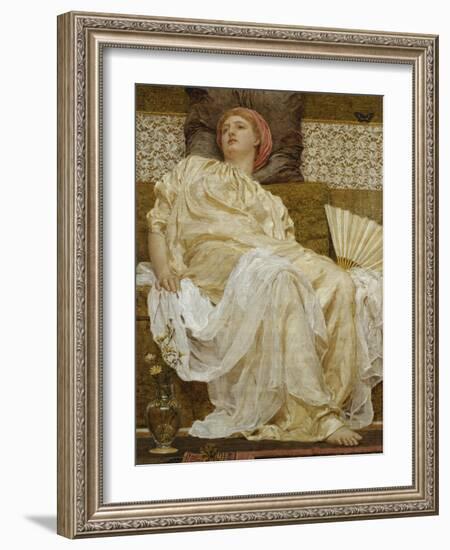 Yellow Marguerites-Albert Joseph Moore-Framed Giclee Print