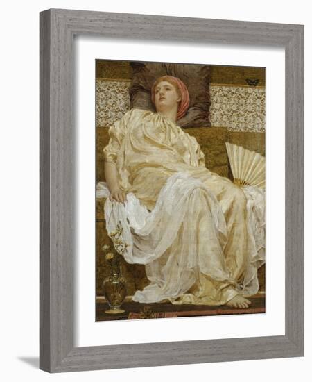 Yellow Marguerites-Albert Joseph Moore-Framed Giclee Print