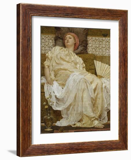 Yellow Marguerites-Albert Joseph Moore-Framed Giclee Print