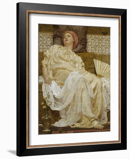 Yellow Marguerites-Albert Joseph Moore-Framed Giclee Print