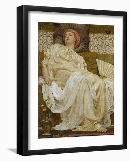 Yellow Marguerites-Albert Joseph Moore-Framed Giclee Print