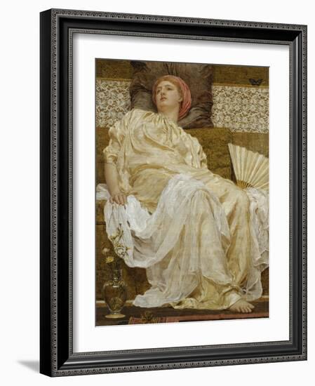 Yellow Marguerites-Albert Joseph Moore-Framed Giclee Print