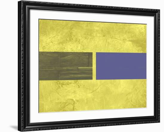 Yellow Mist 3-NaxArt-Framed Art Print