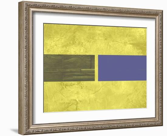 Yellow Mist 3-NaxArt-Framed Art Print