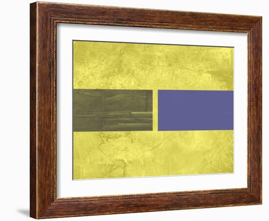 Yellow Mist 3-NaxArt-Framed Art Print