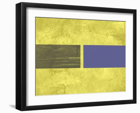 Yellow Mist 3-NaxArt-Framed Art Print