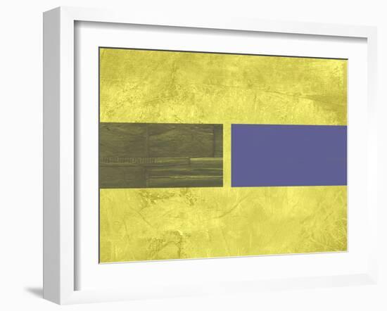 Yellow Mist 3-NaxArt-Framed Art Print