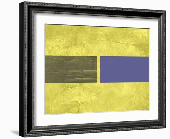 Yellow Mist 3-NaxArt-Framed Art Print