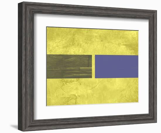 Yellow Mist 3-NaxArt-Framed Art Print
