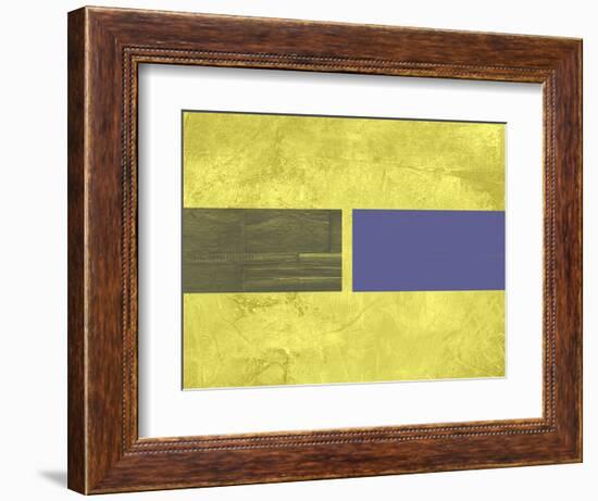 Yellow Mist 3-NaxArt-Framed Art Print