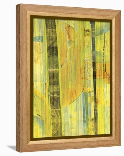 Yellow Mix II-Ricki Mountain-Framed Stretched Canvas