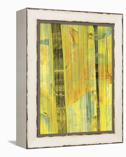 Yellow Mix II-Ricki Mountain-Framed Stretched Canvas