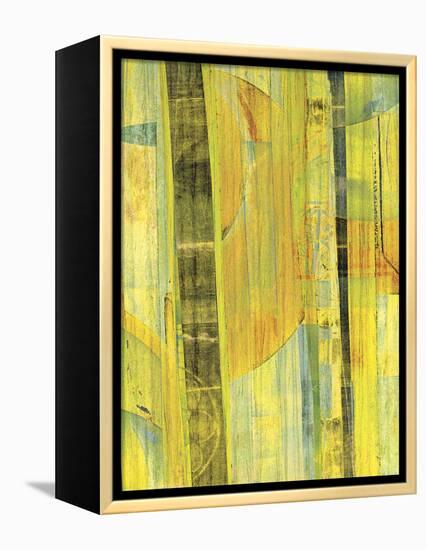 Yellow Mix II-Ricki Mountain-Framed Stretched Canvas