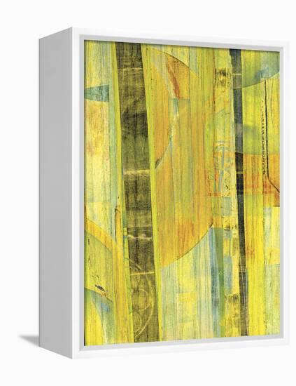 Yellow Mix II-Ricki Mountain-Framed Stretched Canvas