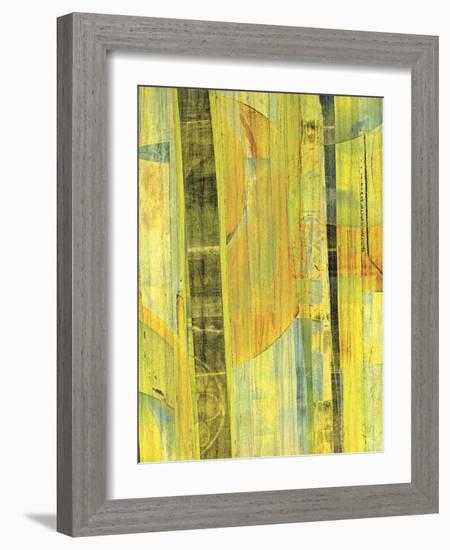 Yellow Mix II-Ricki Mountain-Framed Art Print